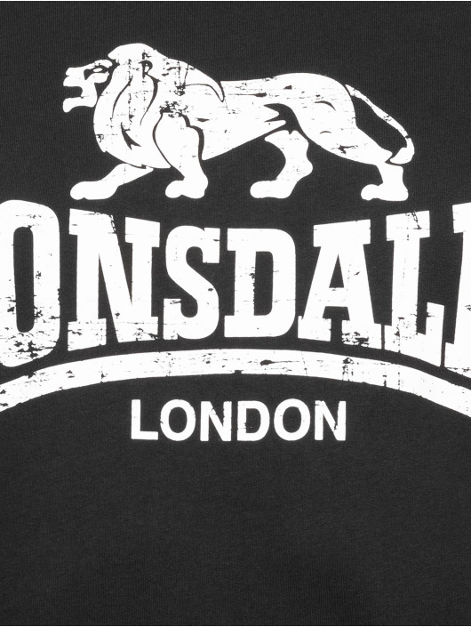 Lonsdale London T-shirt Silverhill nero