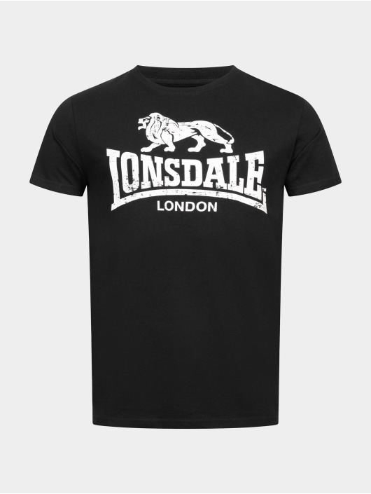 Lonsdale London Herren T-Shirt Silverhill in schwarz