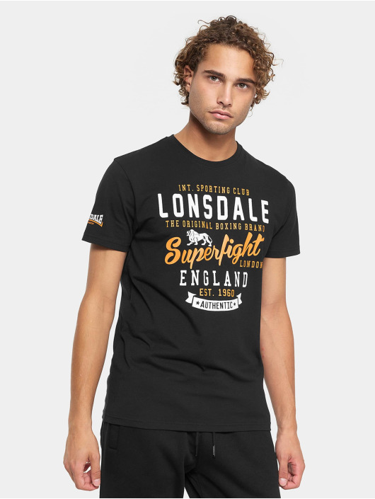 Lonsdale London T-shirt Tobermory svart