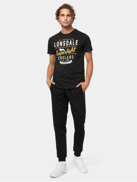 Lonsdale London T-shirt Tobermory svart
