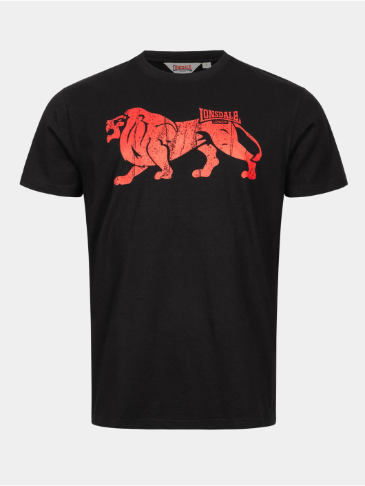 Lonsdale London t-shirt Endmoor zwart