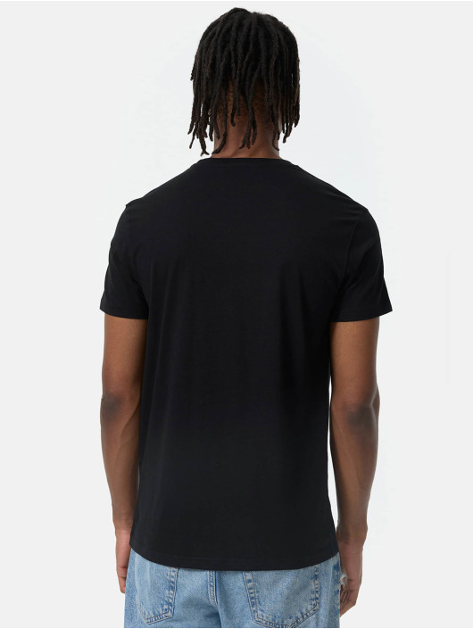 Lonsdale London t-shirt Elphin zwart