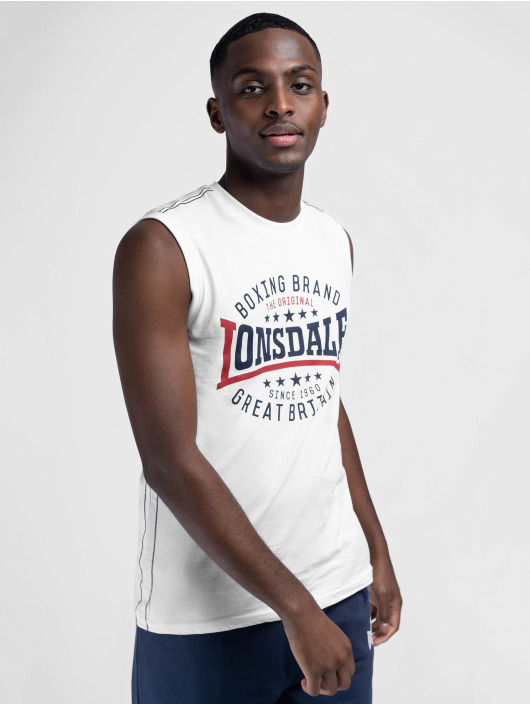 Lonsdale London Tank Tops St Agnes bianco