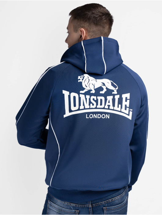 Lonsdale London Zip Hoodie Achavanich blå