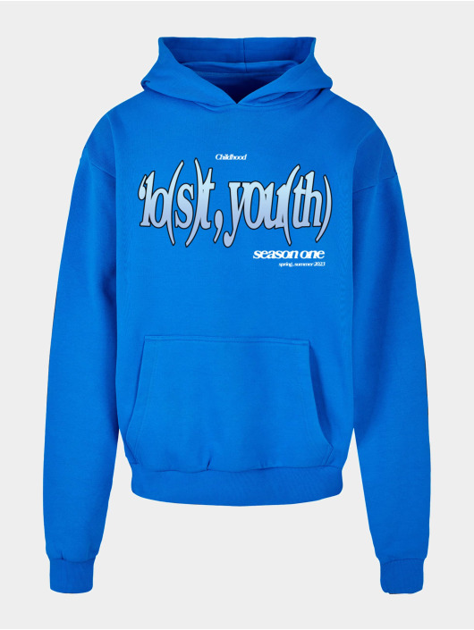 Lost Youth Hoodie Icon V.7 blå