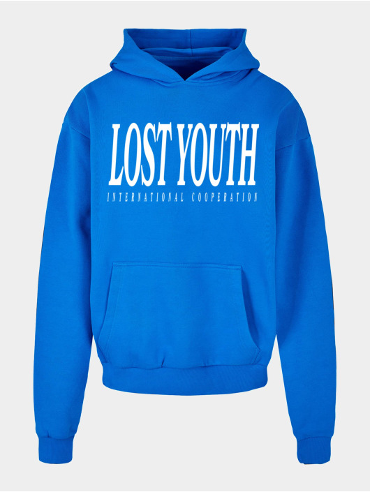 Lost Youth Hoody International blauw