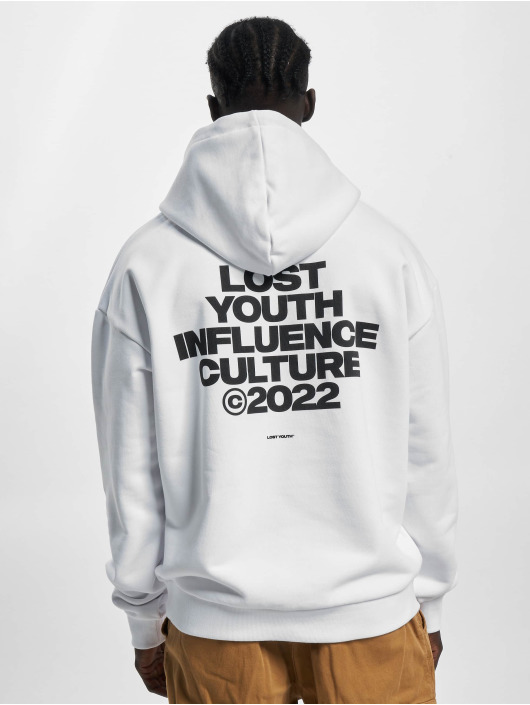 Lost Youth Hoody "Culture" weiß