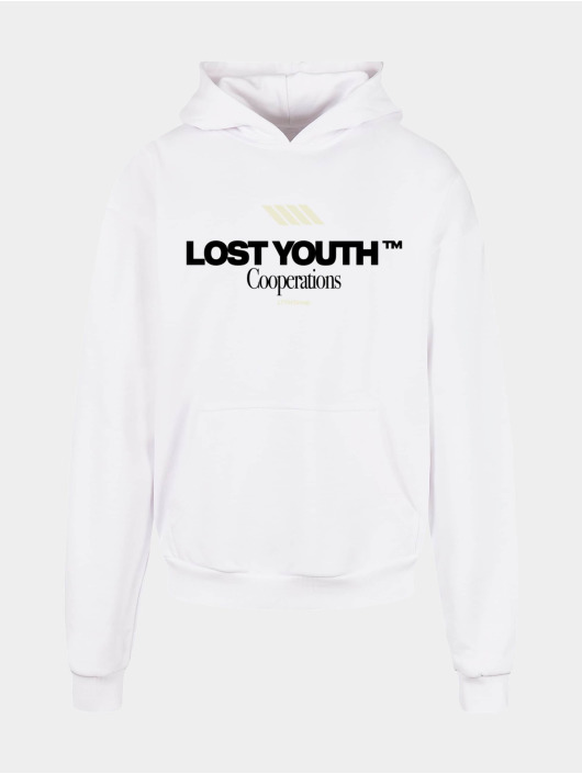 Lost Youth Sweat capuche Cooperations blanc