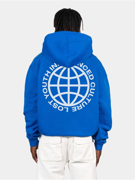 Lost Youth Sweat capuche "Influenced" bleu
