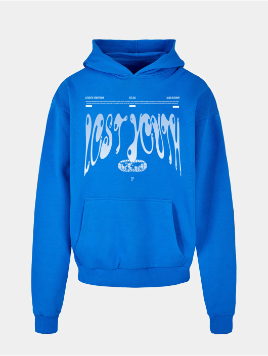 Lost Youth Sweat capuche Authentic bleu