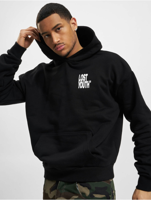 Lost Youth Sweat capuche "Life Is Short" noir
