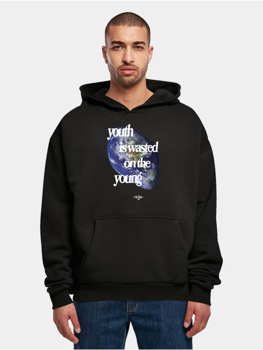 Lost Youth Sweat capuche World V.1 noir