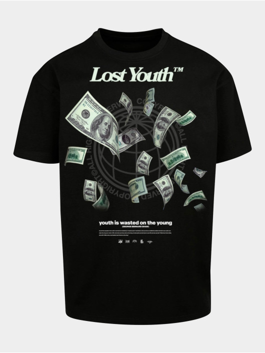 Lost Youth T-paidat Money V.2 musta