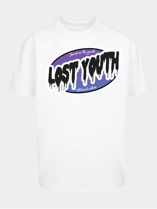 Lost Youth T-Shirt Invest blanc