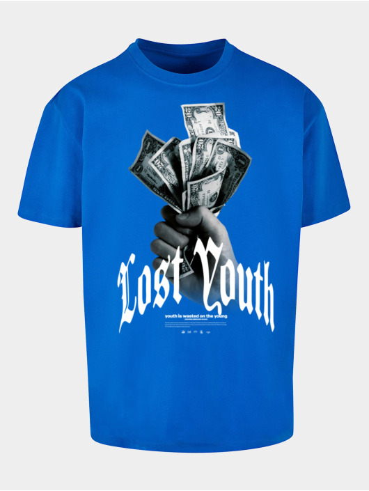 Lost Youth t-shirt Money V.1 blauw