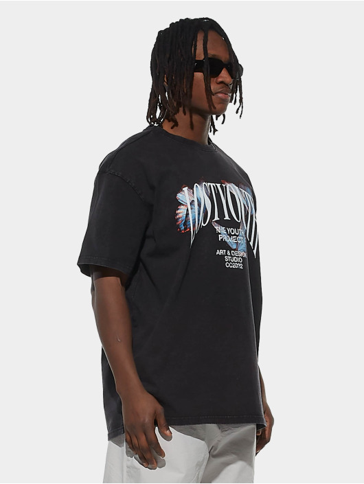 Lost Youth T-Shirt Butterfly V.1 schwarz