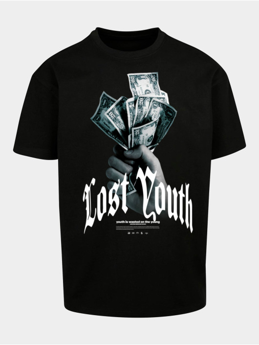Lost Youth t-shirt Money V.1 zwart