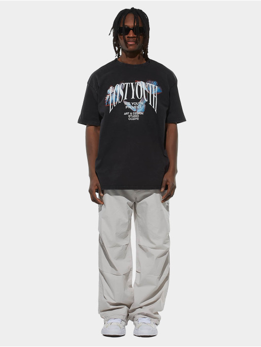 Lost Youth t-shirt Butterfly V.1 zwart