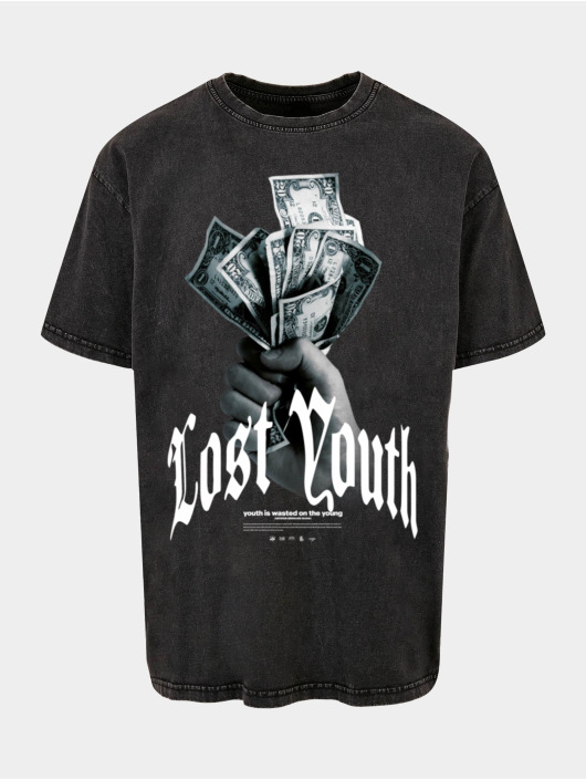 Lost Youth t-shirt Money V.1 zwart