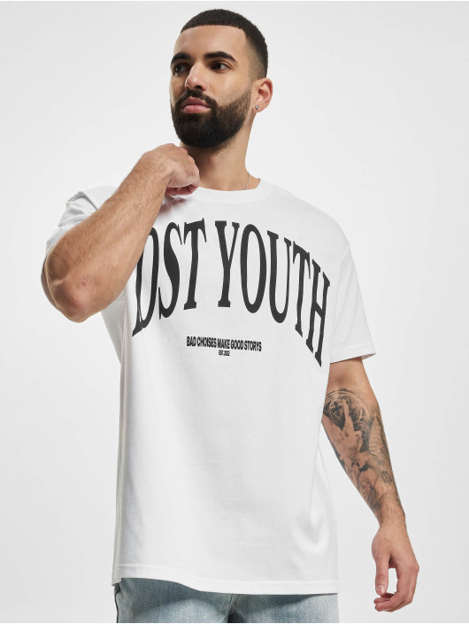 Lost Youth T-Shirty "Classic V.1" bialy