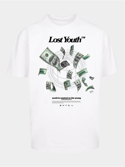 Lost Youth Trika Money V.2 bílý