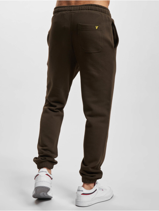 Lyle & Scott joggingbroek Ripple Logo olijfgroen
