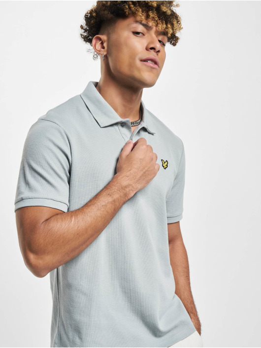 Lyle & Scott Poloshirt Milano Trim grau