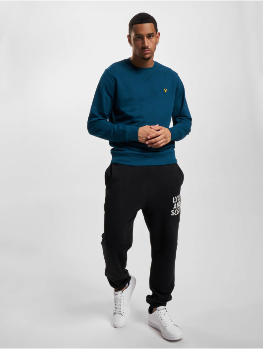 Lyle & Scott trui Crew Neck blauw