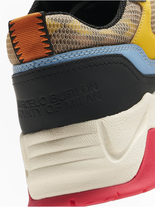 Marcelo Burlon Sneakers C-Run mangefarvet