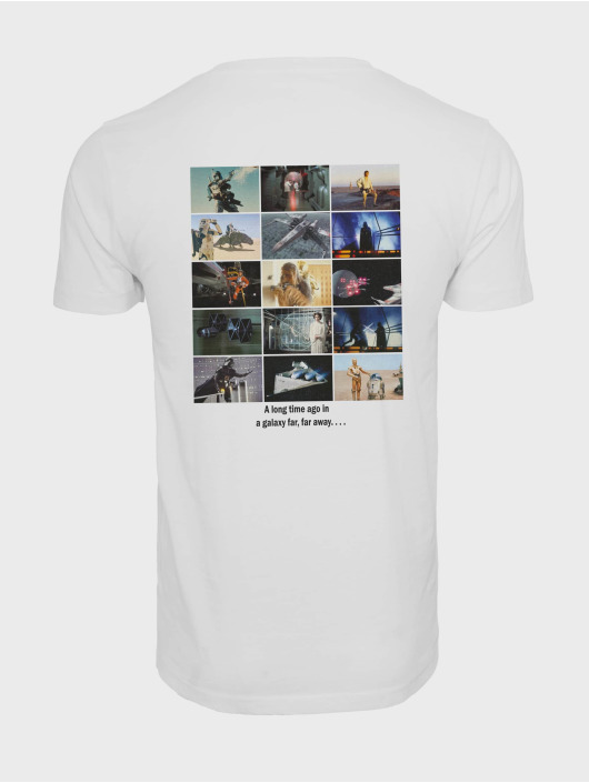 Merchcode Camiseta Star Wars Photo Collage blanco