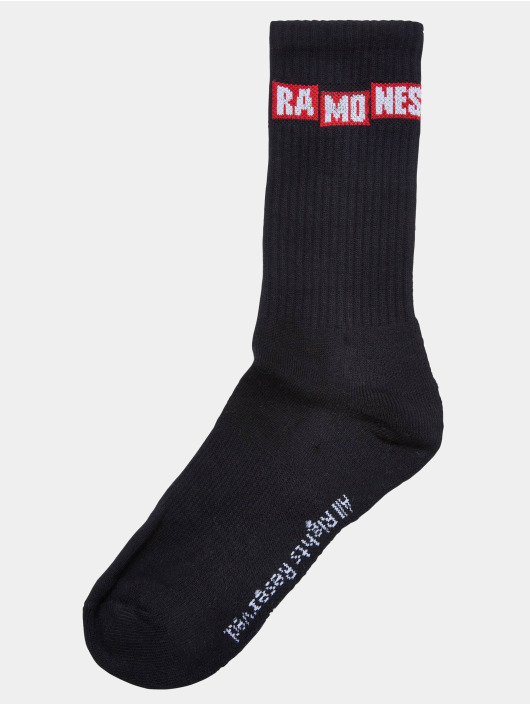 Merchcode Chaussettes Ramones 2-Pack noir