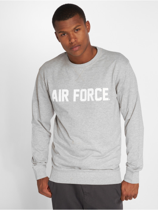 Merchcode Pullover Air Force Lettering grey