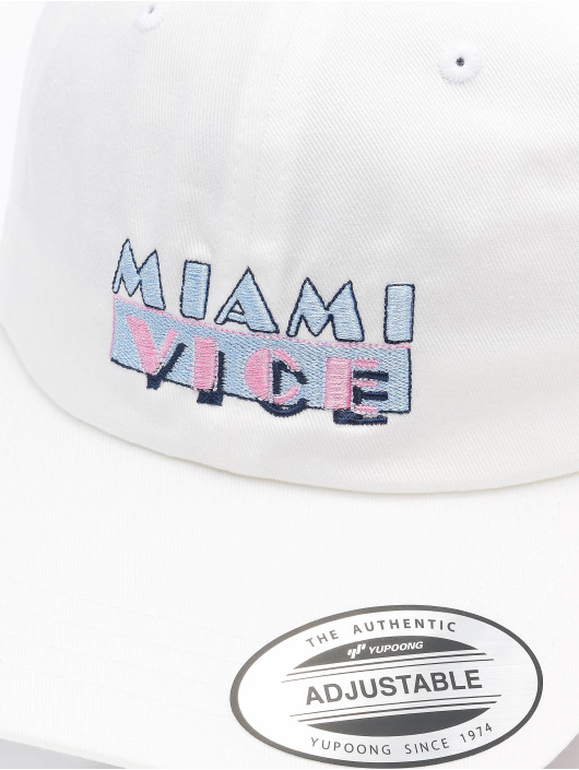 Merchcode Snapback Miami Vice Logo biela