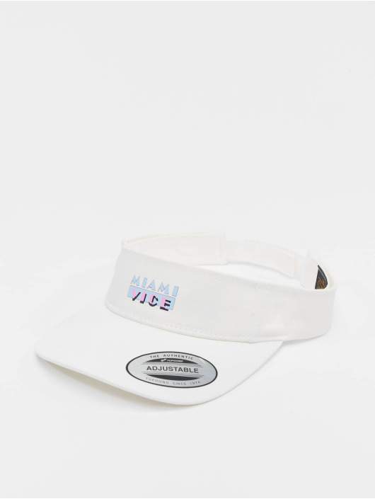 Merchcode Snapback Caps Miami Vice Logo bialy