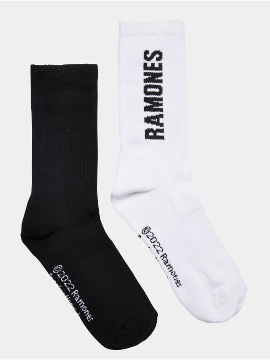 Merchcode Sokken Ramones 2-Pack zwart