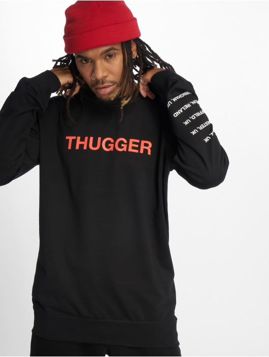 Merchcode Swetry Thugger Childrose czarny