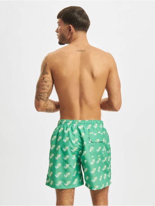 Merchcode Swim shorts Sprite Logo All Over Print green