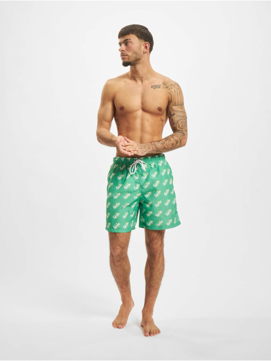 Merchcode Swim shorts Sprite Logo All Over Print green