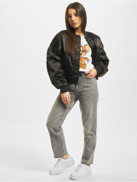 Merchcode T-Shirt Tom & Jerry Mouse blanc