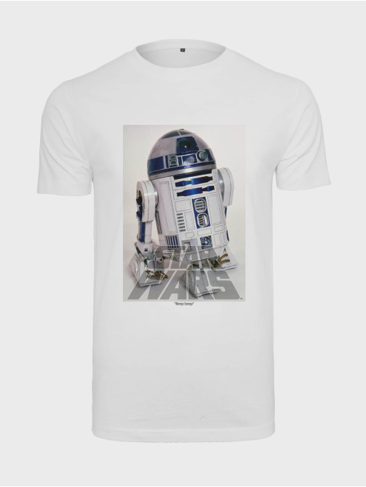 Merchcode T-Shirt Star Wars R2D2 blanc