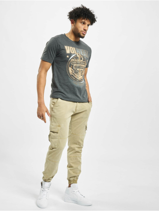 Merchcode T-Shirt Volbeat Seal The Deal gris