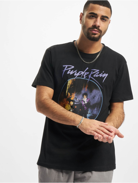 Merchcode T-Shirt Prince Purple Rain noir