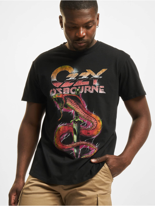 Merchcode T-Shirt Ozzy Osbourne Vintage Snake noir