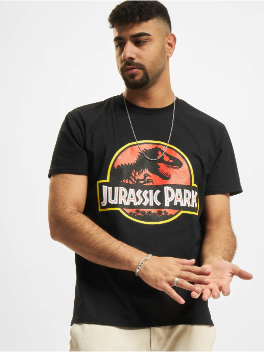 Merchcode T-Shirt Jurassic Park Logo noir