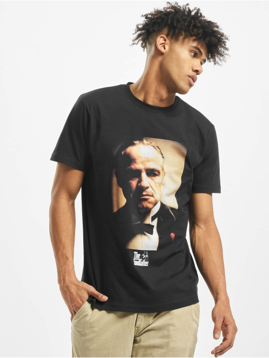 Merchcode T-Shirt Godfather Portrait schwarz