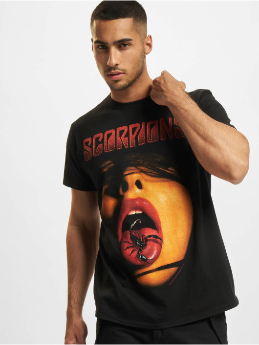 Merchcode T-Shirt Scorpion Tongue schwarz