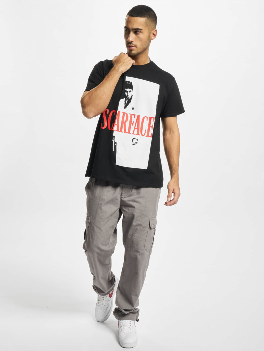 Merchcode t-shirt Scarface Logo zwart
