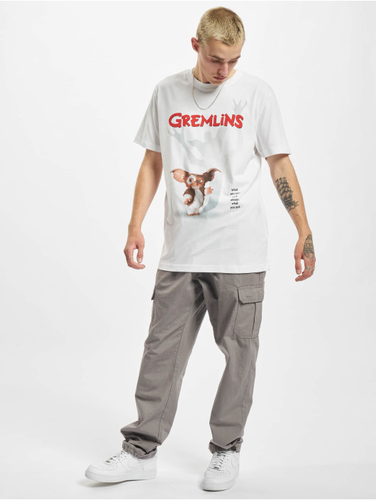 Merchcode T-Shirty Gremlins Poster bialy
