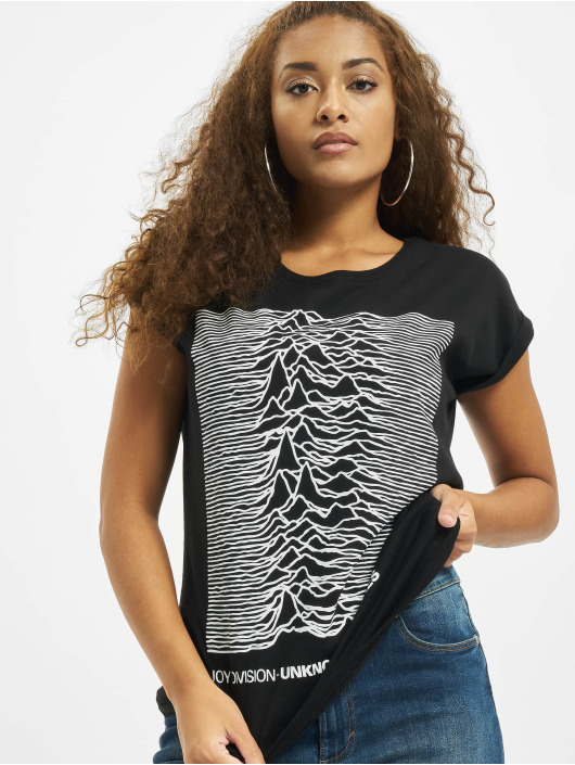 Merchcode T-Shirty Ladies Joy Divison UP czarny