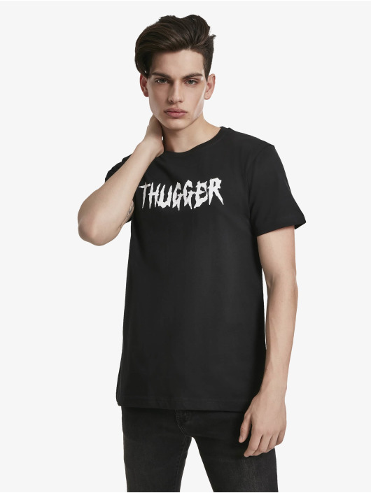 Merchcode T-Shirty Thugger Childrose czarny